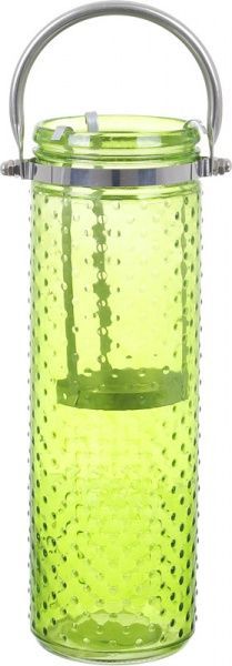 Подсвечник стеклянный с подставкой для свечи 217124_4 Тенденс