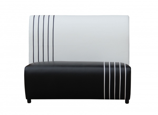 Лавка Берегиня Мохито черно-белый 