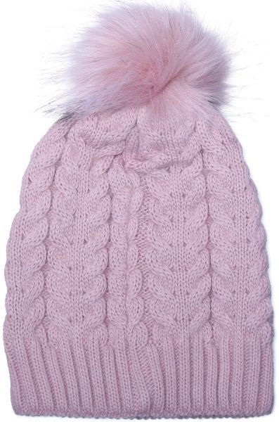 Шапка Mari-Knit 0852 р.52-54 светлая пудра 