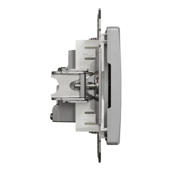 Розетка TV оконечная Schneider Electric Sedna Design без шторок без крышки алюминий SDD113471