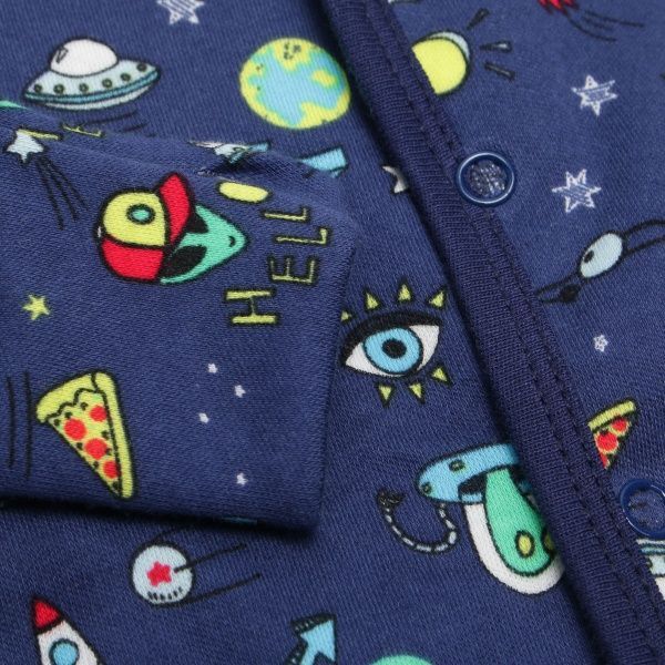 Боді Фламінго ясельний р.62 синій 365-217 