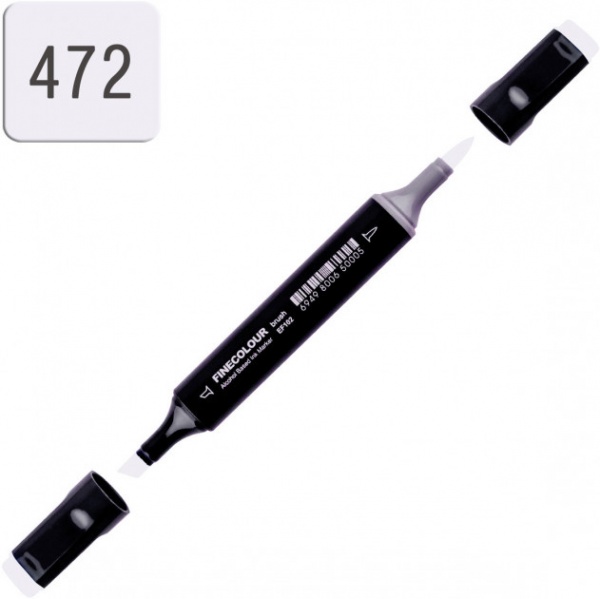 Маркер спиртовой FINECOLOUR EF102-472N оттеночный серый №1 