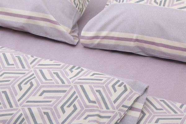 Комплект постельного белья Metrix семейный разноцветный UP! (Underprice) 