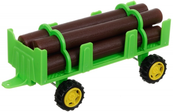 Ігровий набір Shantou х3 шт. фермерські трактори з причепами JY238848