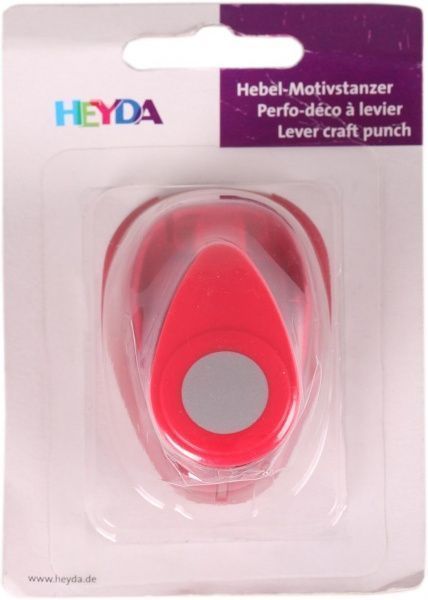 Фигурный дырокол Круг 1,6 см  HEYDA