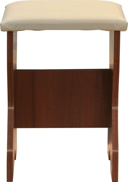 Табурет Компаніт Т-1 слонова кістка / горіх 