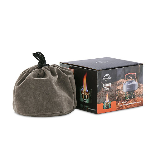 Горелка Naturehike спиртовой Alcohol Burner steel NH18L001-T, зеленый