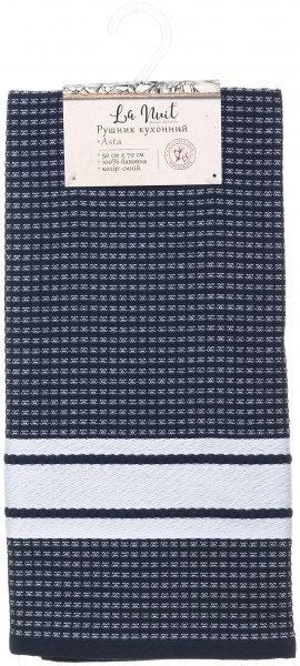 Рушник кухонний Asta 50x72 см La Nuit синій 