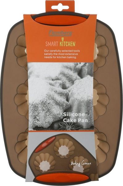Форма для кексів Choco 6 шт. 4,1x29,8x21 см Flamberg Smart Kitchen