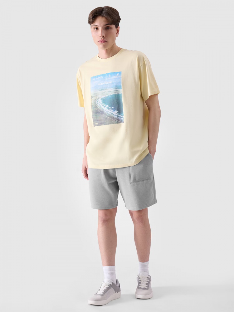 Футболка 4F 4FRSS24TTSHM2132-73S р.M желтый