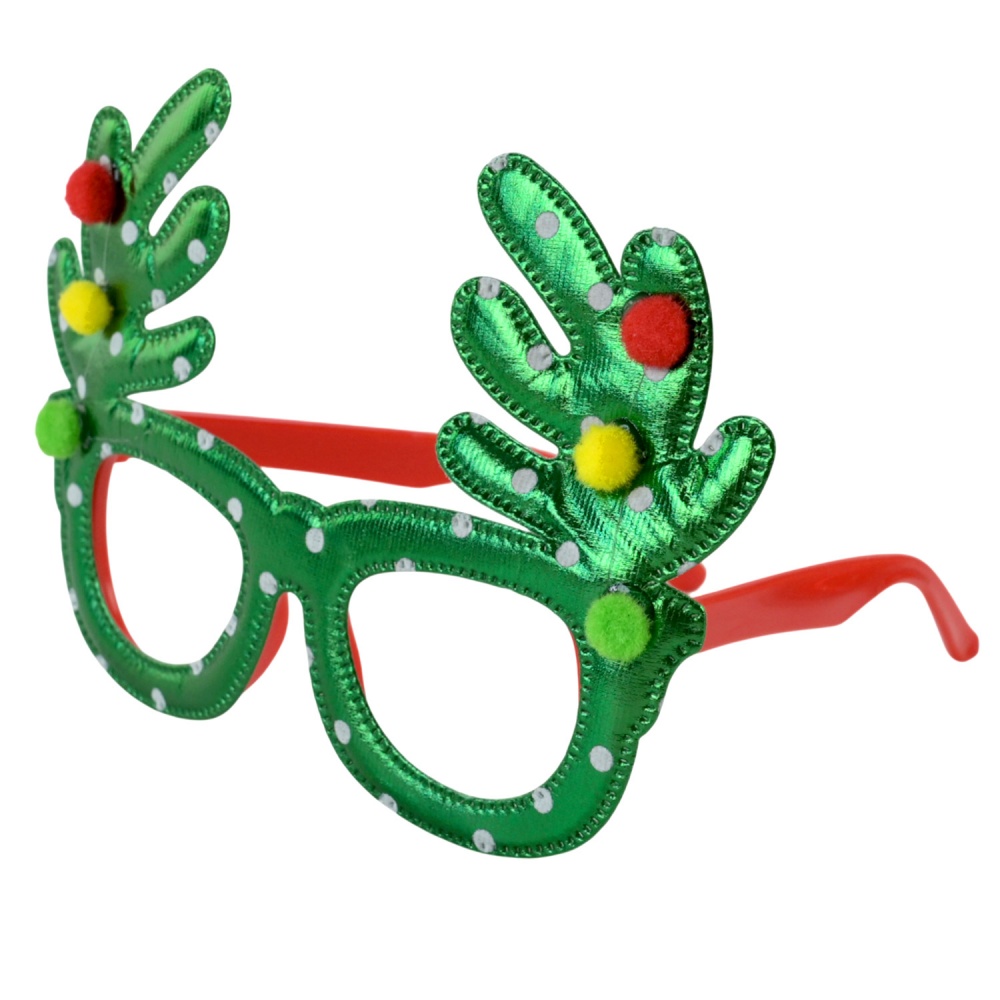 Аксессуар для карнавала Shantou Очки Санты E2421 в ассортименте