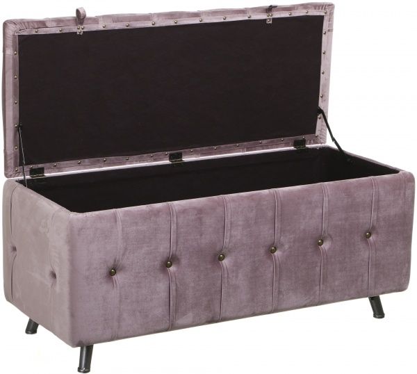 Скриня-пуф Shic 103x40x48 см ліловий 
