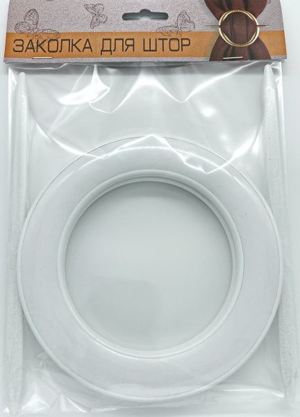 Декор Круг d150 мм белый С001-0 MISLT