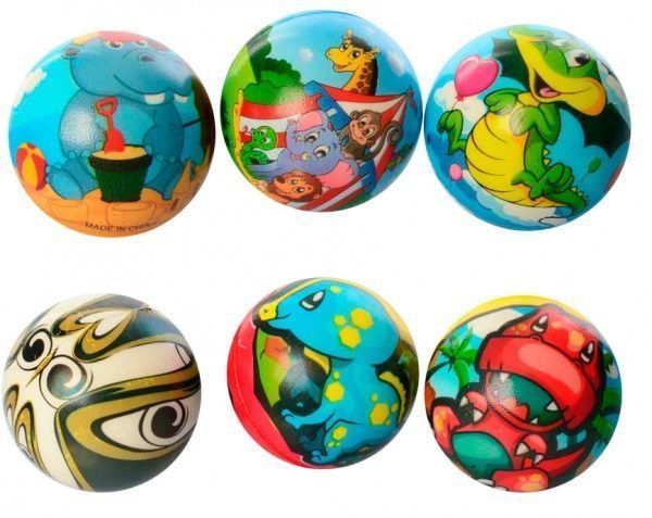 М'яч фомовий динозаври і тварини в асортименті MS 1366
