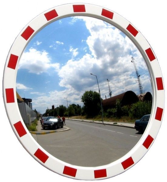 Зеркало сферическое d600 со световозвращающей пленкой 1005