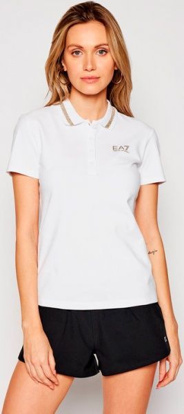 Поло EA7 3KTF04-TJ9DZ-1100 р.M білий