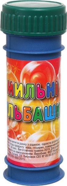 Мыльные пузыри 60 мл