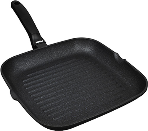 Сковорода-гриль BlackPlus 26x26 см 00094BPIN/26 Risoli