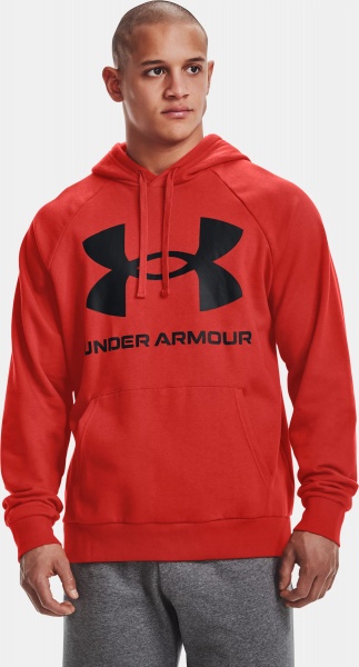 Джемпер Under Armour UA Rival Fleece Big Logo HD 1357093-839 р. S/M красный