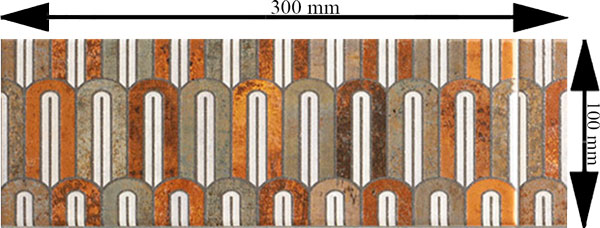 Плитка Mainzu BELLAGIO arco caramel 10X30 