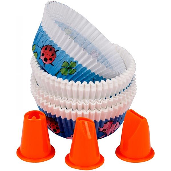 Набір Zenker шприц-сумка з 4 насадками + 75 форм