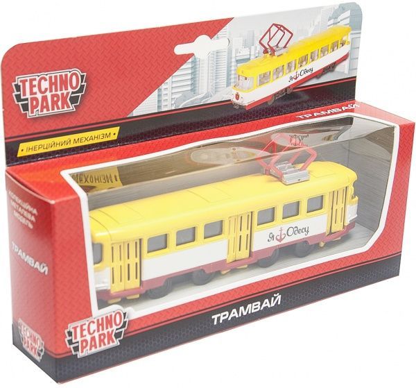 Автомодель Технопарк Городской трамвай Одесса SB-16-66WB-U