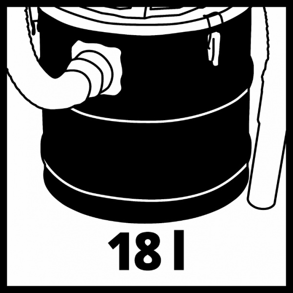 Пилосос Einhell TC-AV 1718 D 2351661