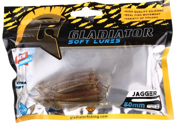 Силикон Gladiator 1117 50 мм 10 шт. JAGGER - 2 #6