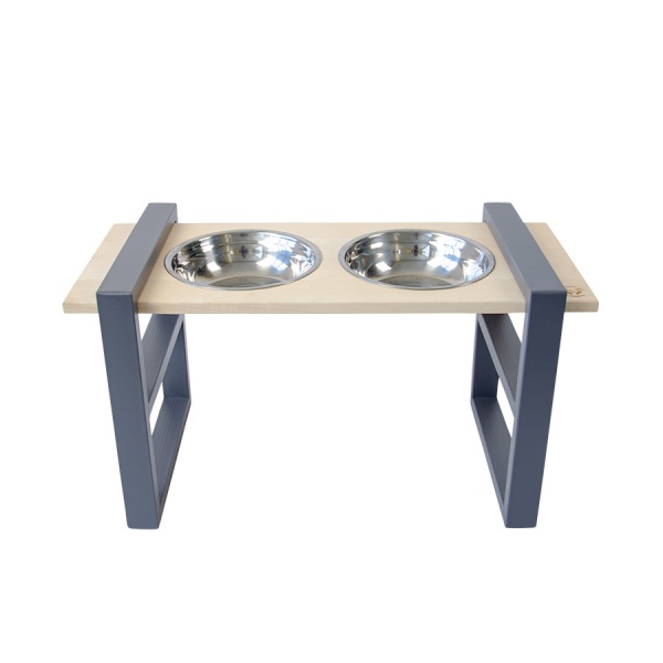 Миска подвійна 10 центів для Джека №1 L/XL 2х1250 мл графіт