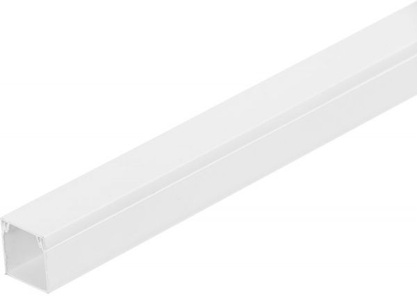 Канал кабельний ОМіС OPTIMA 25х25х2000 мм білий 