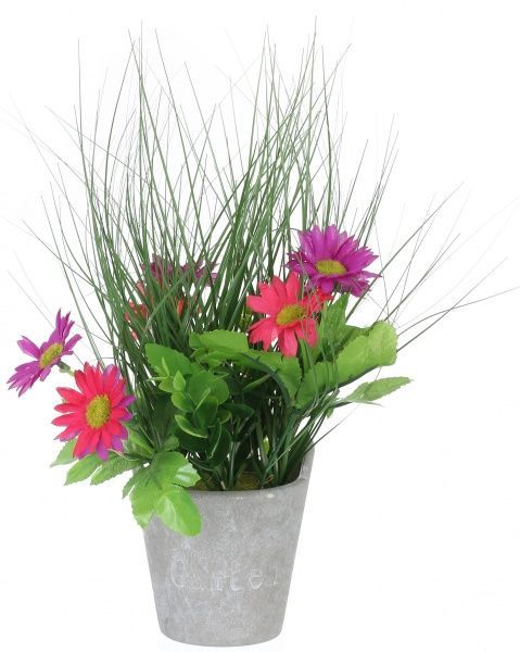 Цветочная композиция искусственная Гиацинт в горшочке JYS161-y1