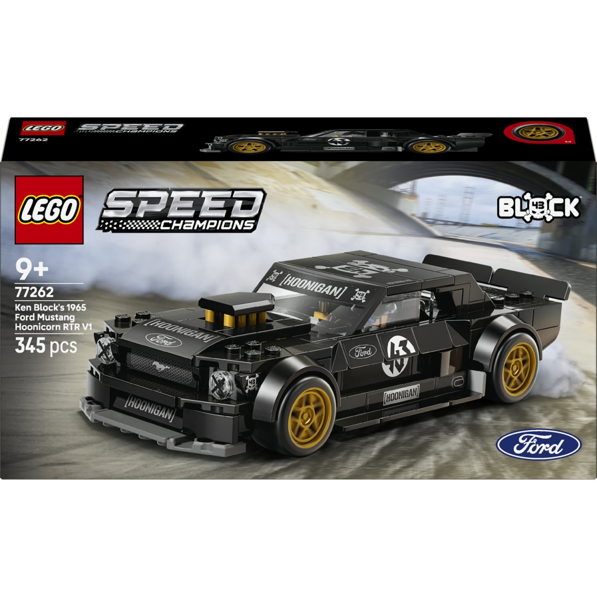 Конструктор LEGO Speed Champions Ford Mustang Hoonicorn V1 '65 Ken Block 77262 — фото 1