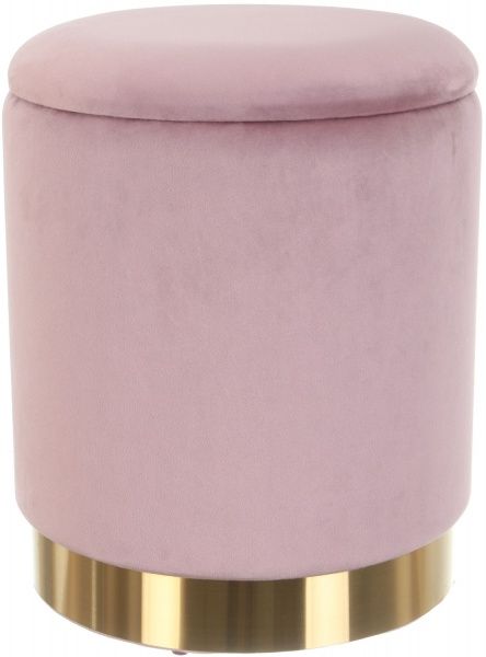 Сундук-пуф Francois 31,5х31,5х38см пудровый 