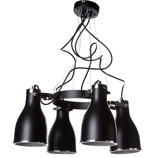 Люстра Luminex Bjorn 7517 чорна