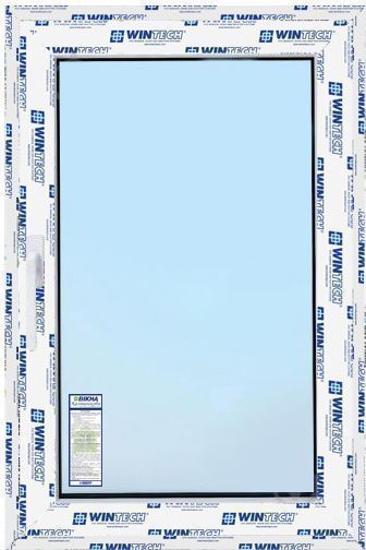 Вікно поворотно-відкидне WINTECH 540 500x1000 мм праве 