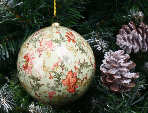 Ялинкова іграшка у формі кулі 8 см APF478580 