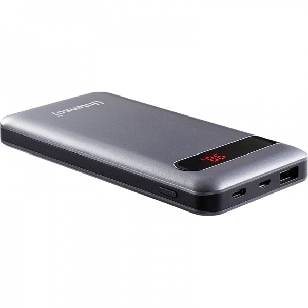 Внешний аккумулятор (Powerbank) Intenso PD10000 10000 m/Ah grey (PB930388) 