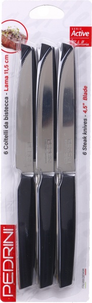 Набор ножей для стейка 6 шт. 04GD052 Pedrini