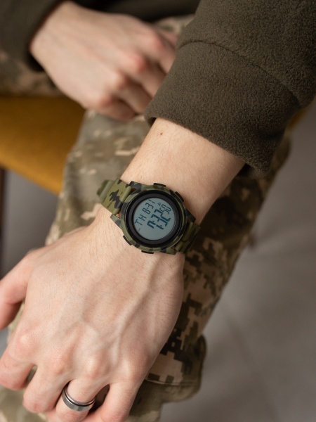 Часы тактические Military New Skmei khaki (NULL)