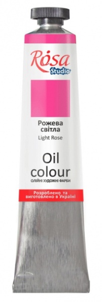 Фарба олійна Рожева світла 45 мл Rosa Studio