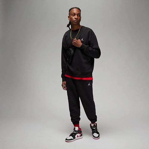 Брюки Nike M J ESS FLC PANT FJ7779-010 р. 2XL черный