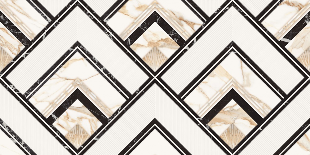 Декор Allore Group Emilia Oscar W\DEC M NR Saten 30,8x60,8 см