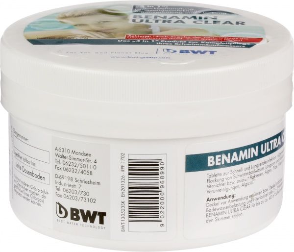 Мультифункціональний засіб Benamin Ultra Clear 0,5 кг BWT 