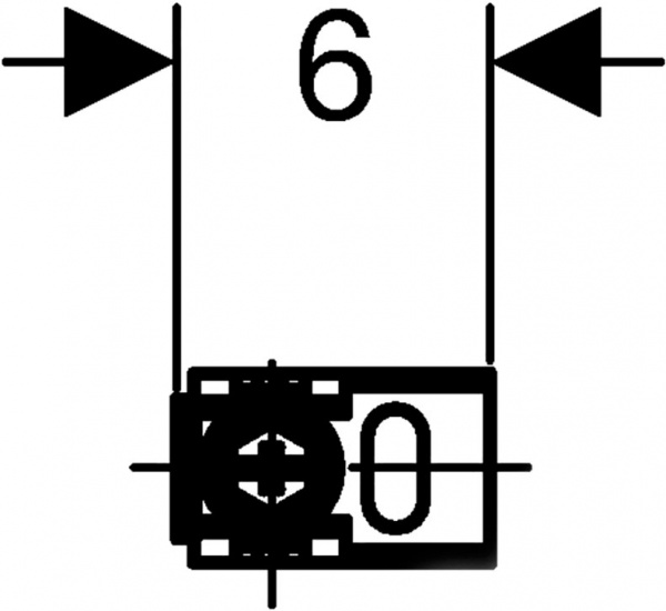 Комплект крепления к стене Geberit Duofix 111.835.00.1 універсальный