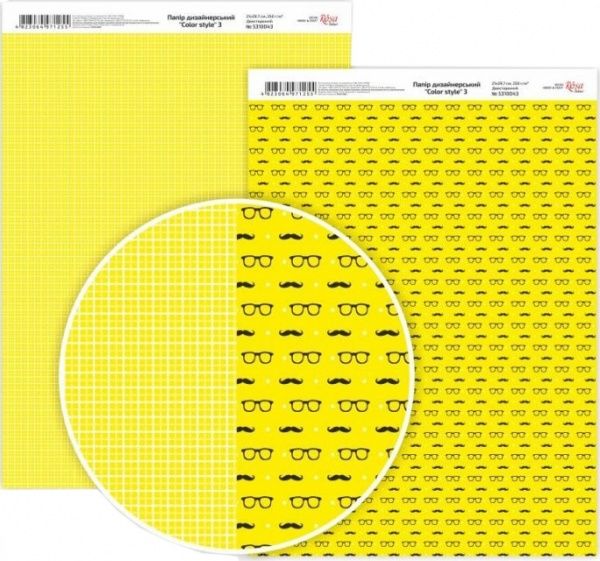 Бумага для дизайна Color style 3 5310043 Rosa Talent