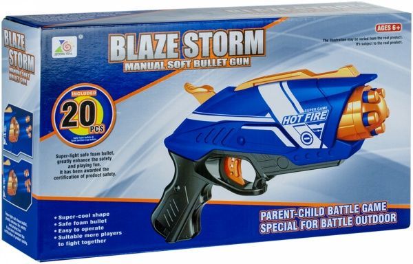 Игрушечное оружие Zecong Toys 10 мягких пуль 10 пуль с присосками 7063