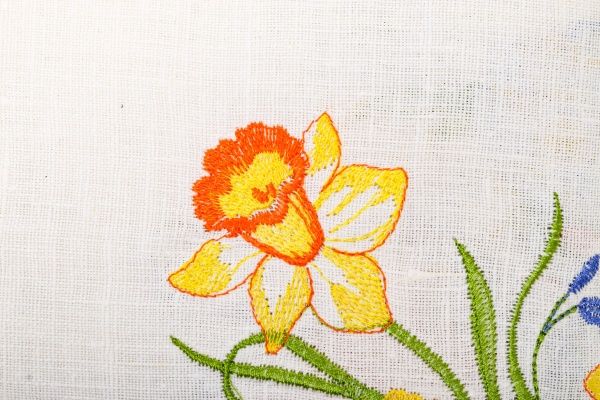 Серветка великодня Галерея льону Христос Воскрес 30x50 см білий 