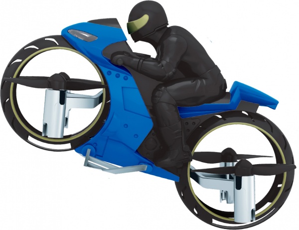 Квадрокоптер на р/у ZIPP Toys Flying Motorcycle синий 532.00.39
