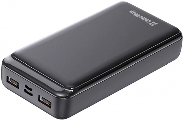 Универсальная мобильная батарея ColorWay 20000 mAh black (CW-PB200LPD2BK) 