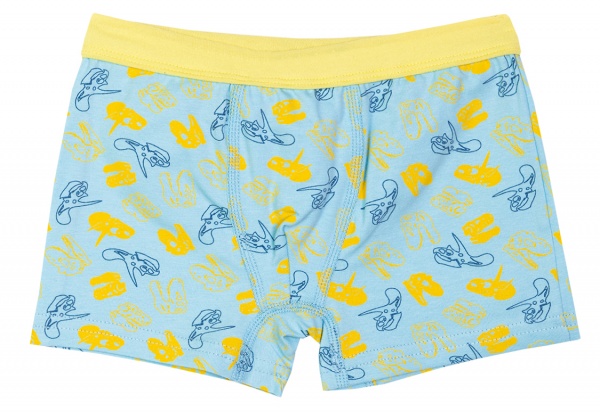 Трусы для мальчиков KOSTA р.110–116 голубой с желтым 2264-4 
